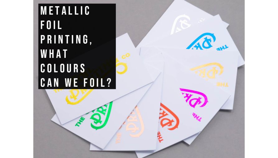Metallic Foil Printing, What Colors Can We Foil?