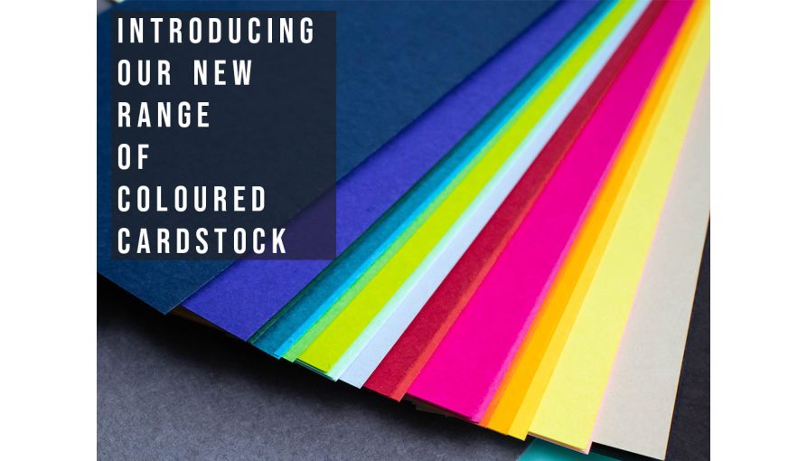 Metallic Foil On Coloured Cardstock - Now Available!
