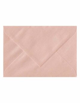 Pearlescent Peach Blank Coloured Envelope
