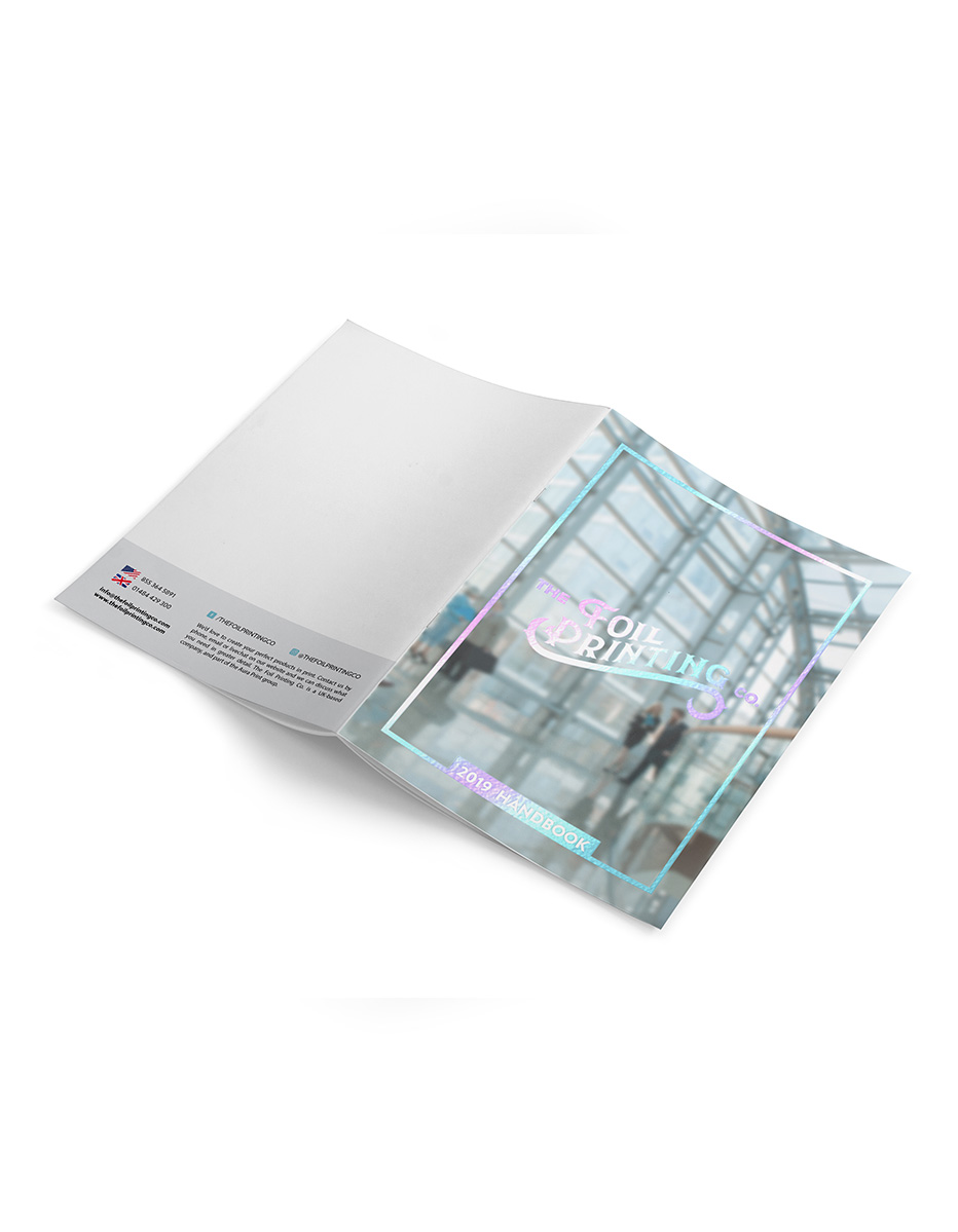 Holographic Foil Booklet Printing Back