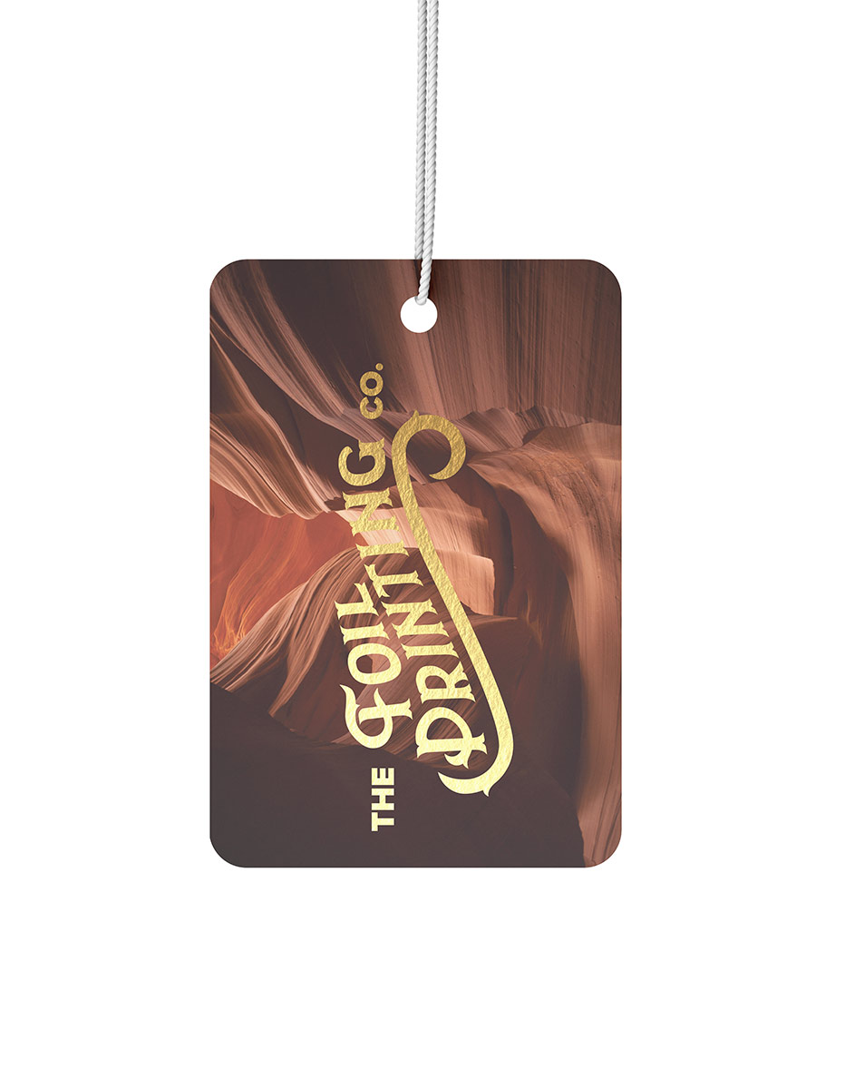 Gold Metallic Foil Product Tags Zoom