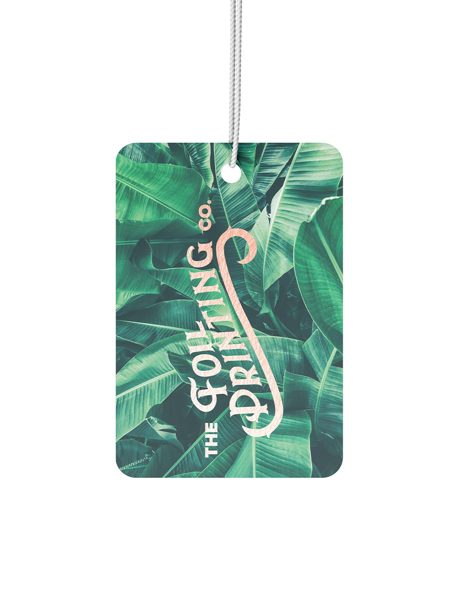 Rose Gold Metallic Foil Product Tags Zoom