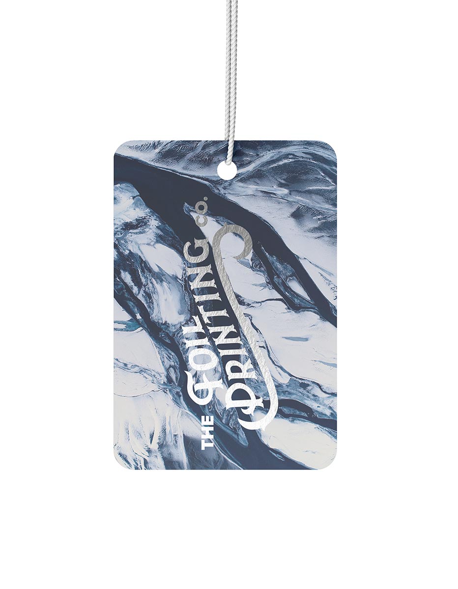 Silver Metallic Foil Product Tags Zoom