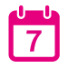 7 Day Turnaround Icon