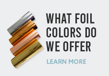 Our Foil Colour Range