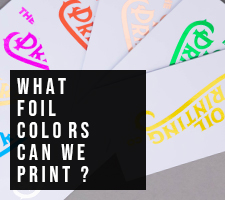 Our Range of Foil Colors