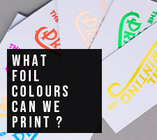 Our Range of Foil Colours